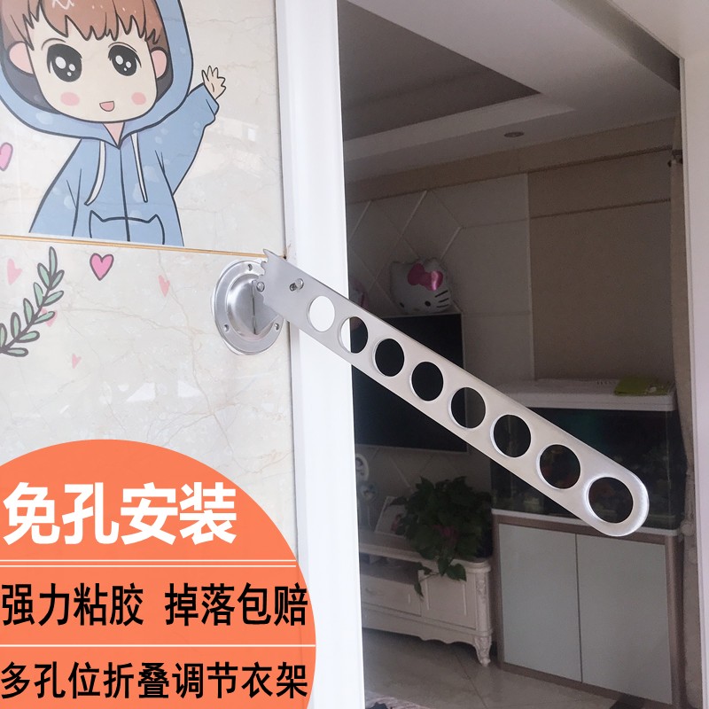 衣柜内折叠挂衣杆衣橱钩伸缩衣架杆衣帽间加厚壁装挂衣器免打孔|ruв категории получать отделка, прачечная/солнце/уход, вешалка - от Buy2taobao.com для оказания профессиональной услуги покупки агента Taobao