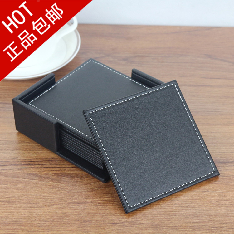 Leatherwear Coaster Bowls mat Insulation pad Japanese style of table mat Tea mat European creative square circular customizedin the Tableware , Cup/Cups/Kettle , Coaster category - from Buy2taobao.com to provide professional Taobao agent buy service
