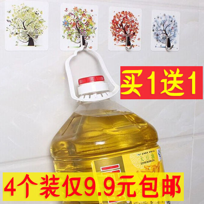 Magic power Sticking hook lovely Hooks kitchen On the wall dormitory TOILET Transparent sucker originality No tracein the Storage consolidation , Family finishing equipment , Hook/Sticky hooks category - from Buy2taobao.com to provide professional Taobao agent buy service