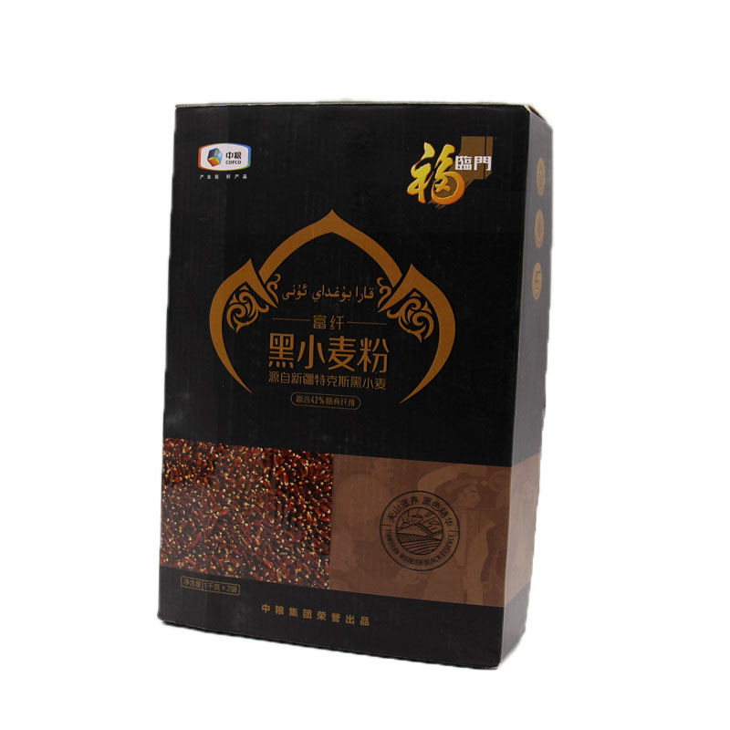 中粮福临门新疆黑小麦面粉1kg*2袋 包子馒头面条粉|msdalam kategori beras/Utara-Selatan barangan kering/perasa, meter/tepung/bijirin, tepung/serbuk yang boleh dimakan - dari Buy2taobao.com untuk memberikan perkhidmatan ejen Taobao profesional membeli