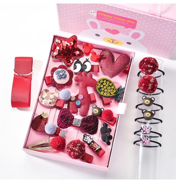 2019韓國升級版24件套可愛公主1發飾2發夾發繩套裝禮盒在類目 童裝/嬰兒裝/親子裝, 兒童配飾, 髮飾中 - 來自Buy2taobao.com提供專業的淘寶代購服務