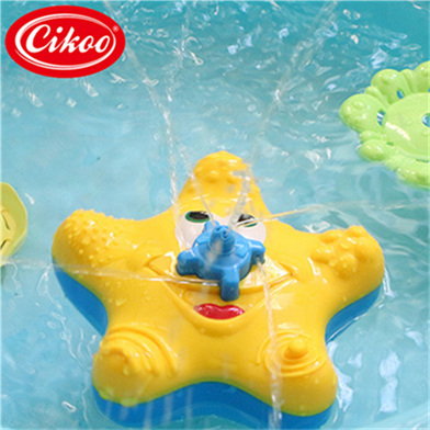 Starfish Flower sprinkling Fountain Electric rotate Toys baby Infants take a shower Shower Room Bathing Swimming 0-1-2 yearin the Toy/Childs/Puzzle/Building block/Model , Swimming pool/Water toys , Bathing/Sand play toys category - from Buy2taobao.com to provide professional Taobao agent buy service