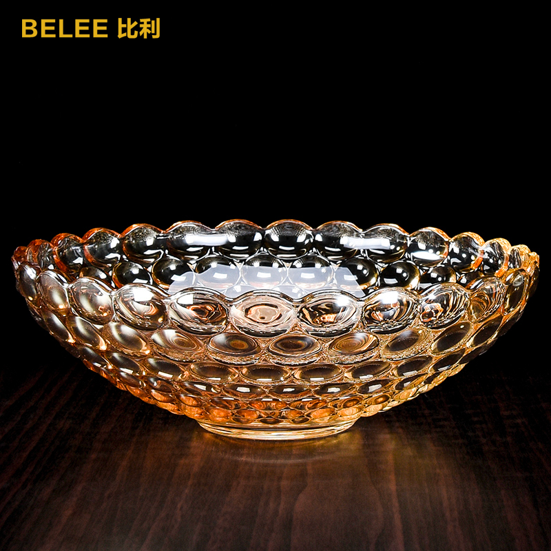 European style Glass Fruit plate originality household fashion Large Candy basin Pearl Glass Wedding celebration Fruit bucketin the Tableware , Tableware , Fruit bowl/Fruit plate/Hamper category - from Buy2taobao.com to provide professional Taobao agent buy service