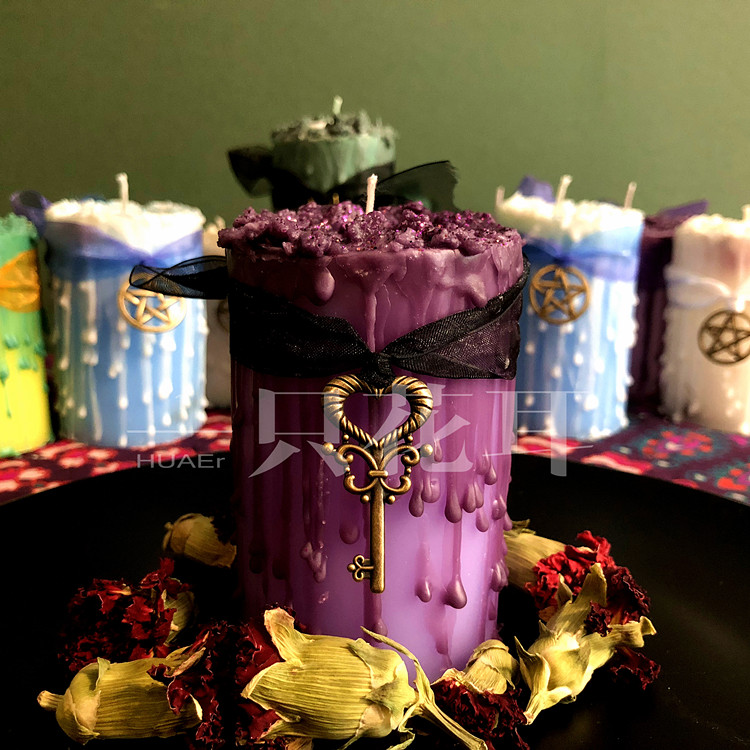一只花耳 | 女巫手作 爱情魔法仪式蜡烛 | 开启ta的心|msdalam kategori Aksesori rumah, lilin/candlestick, lilin wangi - dari Buy2taobao.com untuk memberikan perkhidmatan ejen Taobao profesional membeli