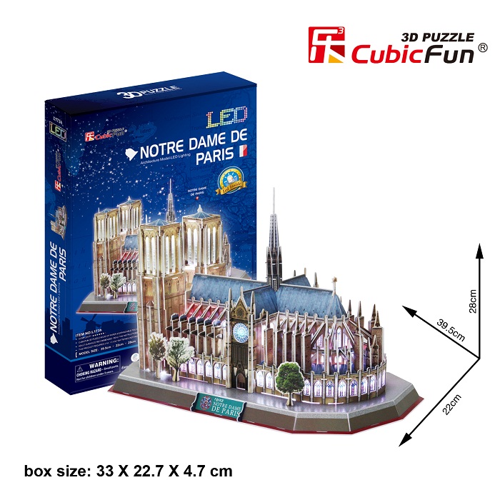 包邮新包装乐立方3D立体拼图模型MC054H巴黎圣母院精装版 儿童节在类目 玩具/童车/益智/积木/模型, 静态模型, 建筑/DIY小屋/其他拼装模型中 - 来自Buy2taobao.com提供专业的淘宝代购服务