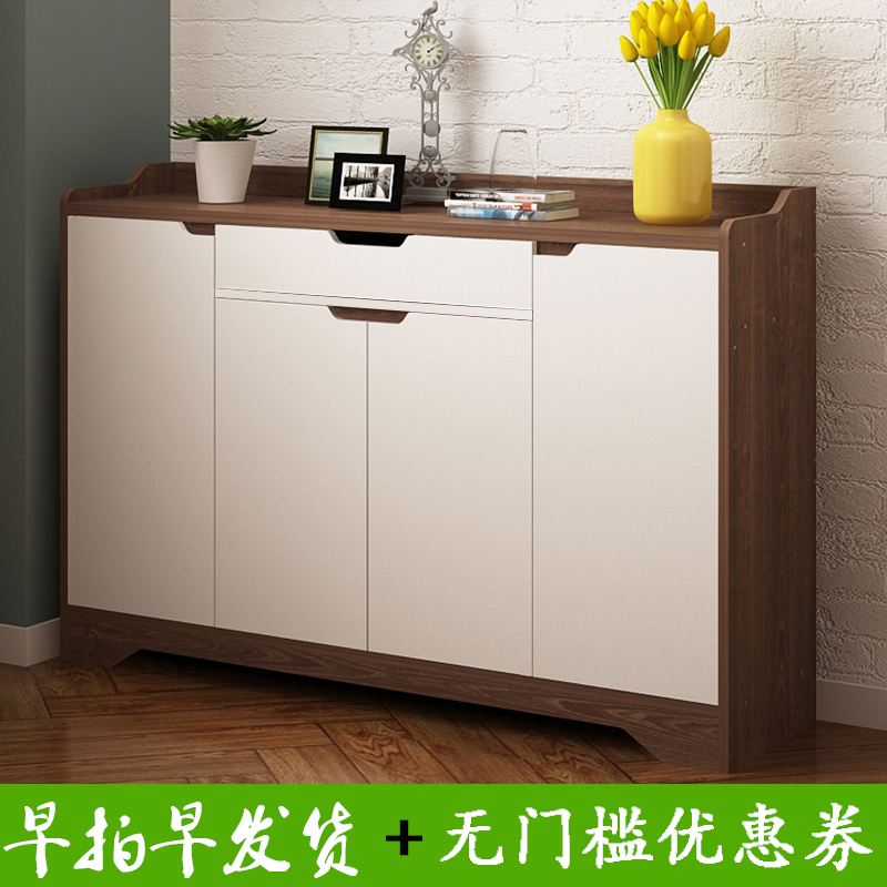 鞋柜木制简易经济型省空间小户型简约现代家用多功能大容量门厅柜|msdalam kategori penyatuan simpanan, Rumah Storage Appliances, kabinet penyimpanan, kotak kasut - dari Buy2taobao.com untuk memberikan perkhidmatan ejen Taobao profesional membeli