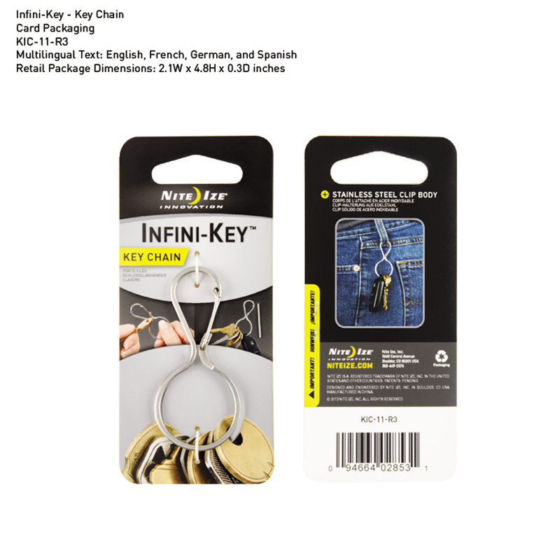 quality goods U.S.A NITEIZE Love Chennai Gourd-type Stainless steel Lock Key buckle originality Armor Key bucklein the Outdoor/Mountaineer/Camping/Travel Goods , Tool/Multi Tools , Hanging buckle category - from Buy2taobao.com to provide professional Taobao agent buy service