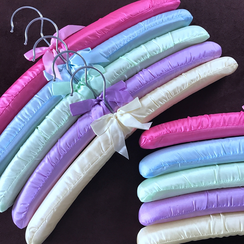12 No trace Satin bag Hanger adult Fabric art coat hanger sponge coat hanger Clothes stay Clothes hanging householdin the Storage consolidation , Wash clothing/Sun/Care Products , Hanger category - from Buy2taobao.com to provide professional Taobao agent buy service