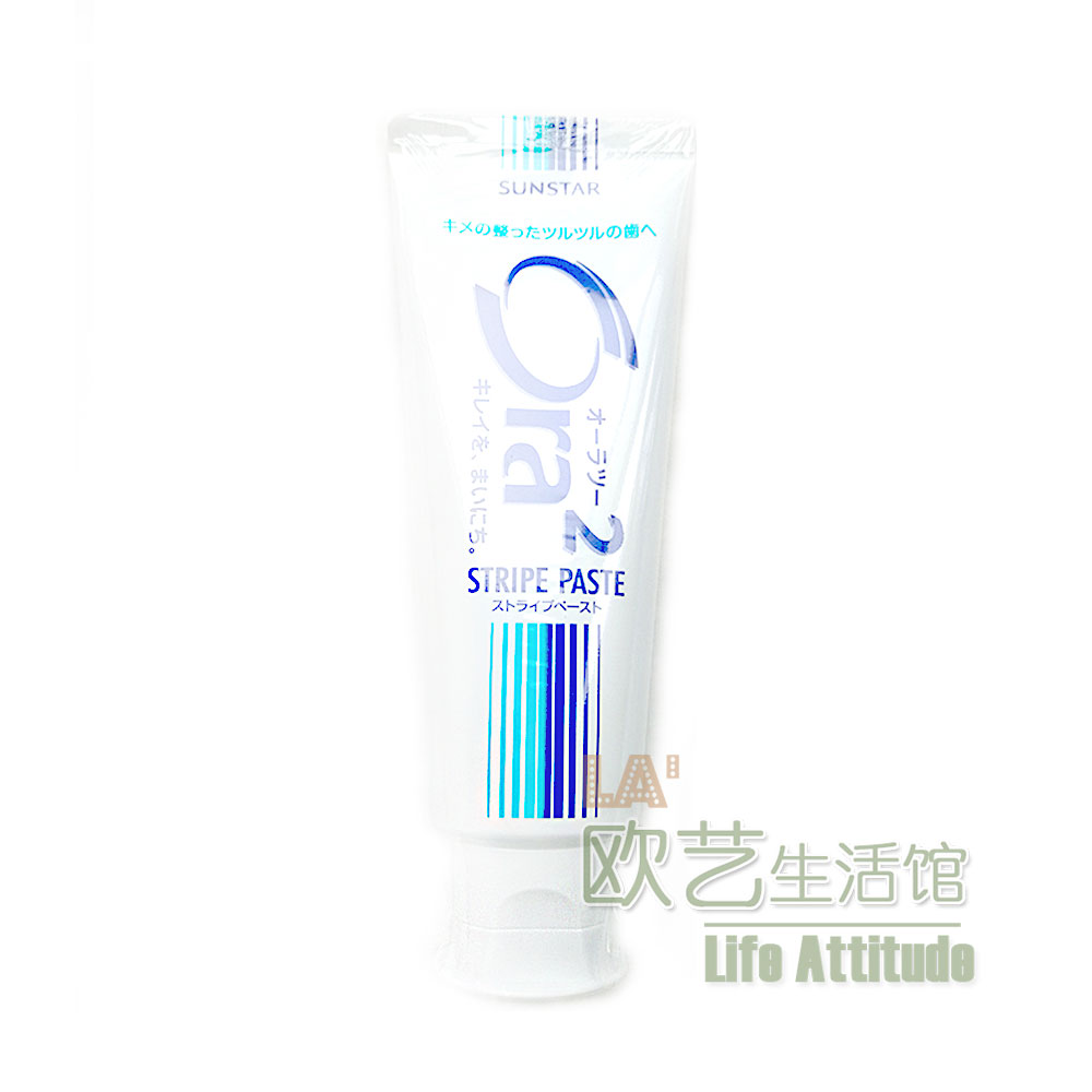 【3只包邮】日本原产Ora2皓乐齿2色条纹亮白牙膏140g(新微粒子)|msdalam kategori Care pembersih/tuala wanita/kertas/Aromatherapy, Rambut dan badan/kebersihan peribadi, Penjagaan oral, ubat gigi - dari Buy2taobao.com untuk memberikan perkhidmatan ejen Taobao profesional membeli