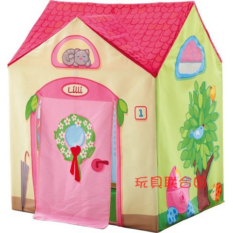 7427 Spot Germany HABA Supplying quality goods Lily princess villa children Domestic and foreign fold game Tentin the Toy/Childs/Puzzle/Building block/Model , Outdoor sports/Leisure/Traditional toys , Children's Tent/Game room category - from Buy2taobao.com to provide professional Taobao agent buy service
