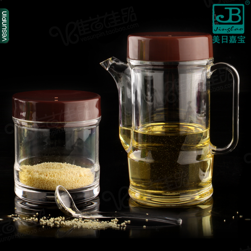 创意亚克力调料罐盒 厨房调味罐盐罐子透明味精罐带盖带勺子8024|ruв категории кухня/посуда, кухонный Гаджет/кухня хранения, тарного хранения/кухня хранения посуды, приправы бутылки - от Buy2taobao.com для оказания профессиональной услуги покупки агента Taobao