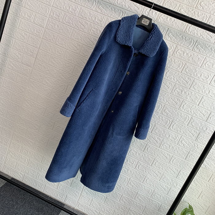 19018 Mid length version grain wool overcoat coat keep warm leather and fur 19 Explosive money 4.3in the Women's clothing/Boutique , Fur category - from Buy2taobao.com to provide professional Taobao agent buy service