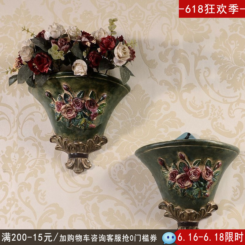 瑞詩歐美式壁挂複古牆面裝飾品牆飾壁挂創意家居彩繪插花挂壁在類目 家居飾品, 壁飾中 - 來自Buy2taobao.com提供專業的淘寶代購服務