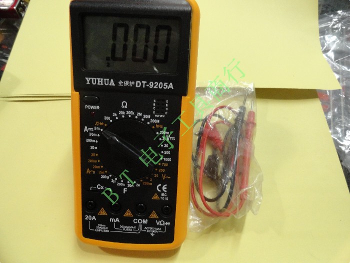 Special Offer<Mall genuine>protect Digital Multimeter DT9205A1 Beep A multimeterin the Hardware/Tool , Instrumentation , Multimeter category - from Buy2taobao.com to provide professional Taobao agent buy service
