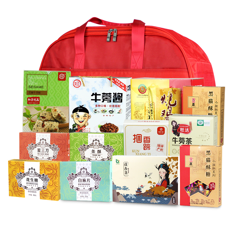 百珍堂徐州特产大礼包 十二种特色食品礼箱组合 端午送礼多省包邮|ruв категории закуски/орехи/специальность, конфеты/желе/пудинг, конфеты - от Buy2taobao.com для оказания профессиональной услуги покупки агента Taobao