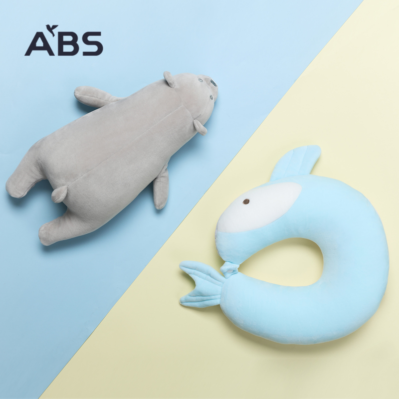 ABS爱彼此 萌系可变形公仔娃娃护颈U型枕午睡出行旅行枕在类目 居家布艺, 靠垫/抱枕中 - 来自Buy2taobao.com提供专业的淘宝代购服务