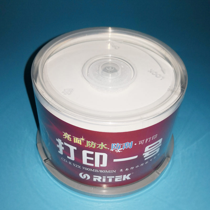 Ritek Printing Number one CD-R Printable CD CD Bright surface waterproof blank Discs 50 Barreled CD-ROMin the Office Equipment/Consumables/Related Services , Disk recording storage class , Discs category - from Buy2taobao.com to provide professional Taobao agent buy service