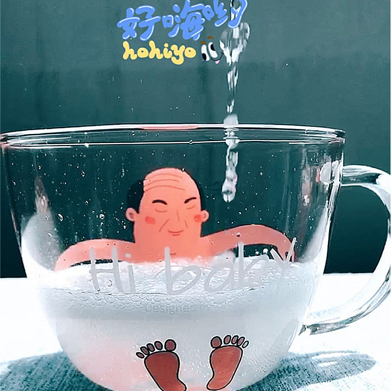 大叔泡澡玻璃杯子茶咖啡牛奶耐热可微波超薄宽大口带把|msdalam kategori pinggan mangkuk, Cup/cawan/cerek, Piala Set/pasangan Cup - dari Buy2taobao.com untuk memberikan perkhidmatan ejen Taobao profesional membeli