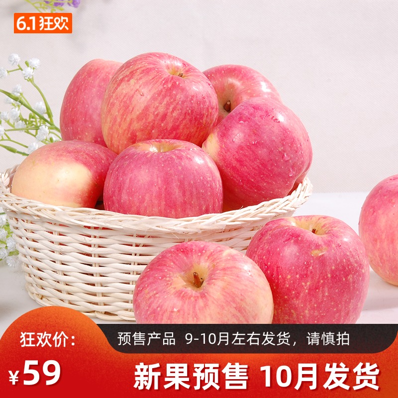 預售10月發貨甘肅慶陽紅富士10斤新鮮水果清脆糖心高糖分蘋果包郵在類目 水產肉類/新鮮蔬果/熟食, 新鮮水果, 蘋果中 - 來自Buy2taobao.com提供專業的淘寶代購服務