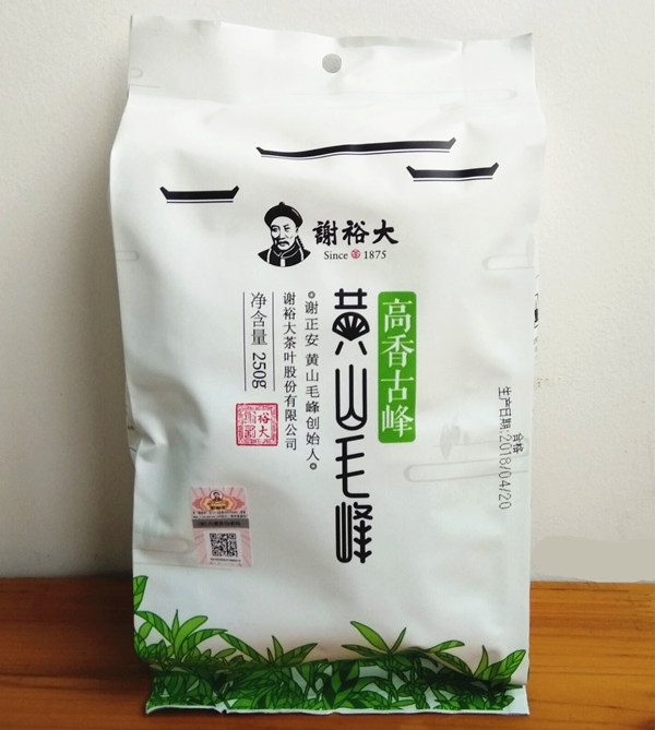 2019年新茶 谢裕大黄山毛峰 高香古峰 250g袋装 二级毛峰在类目 茶, 绿茶(新), 黄山毛峰中 - 来自Buy2taobao.com提供专业的淘宝代购服务