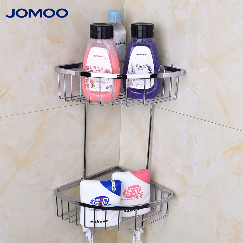 JOMOO Jiumu Bathroom Shelves Wall hanging Stainless steel triangle Bathroom Hardware Pendant 937019in the Decoration main material , Toiletries , Bathroom Hardware/Pendant , Bathroom Shelves category - from Buy2taobao.com to provide professional Taobao agent buy service
