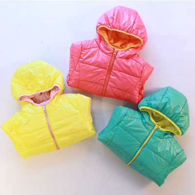 微瑕清仓儿童春秋冬新款棉衣男女童棉服薄棉袄儿童保暖棉外套