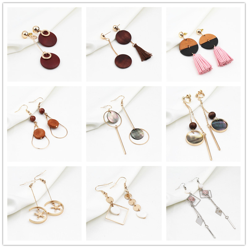 Japan and South Korea new ins Trend Ear Studs Simplicity atmosphere Cold Fashionable temperament Versatile fashion Earrings 88in the Accessories/Fashion Jewelry, Earring , Earrings category - from Buy2taobao.com to provide professional Taobao agent buy service