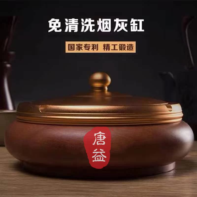 clean ashtray solid wood Sandalwood Fashion creative hotel Office With cover ashtray Giftsin the Home accessories , Decorative items , Decorative ashtray category - from Buy2taobao.com to provide professional Taobao agent buy service