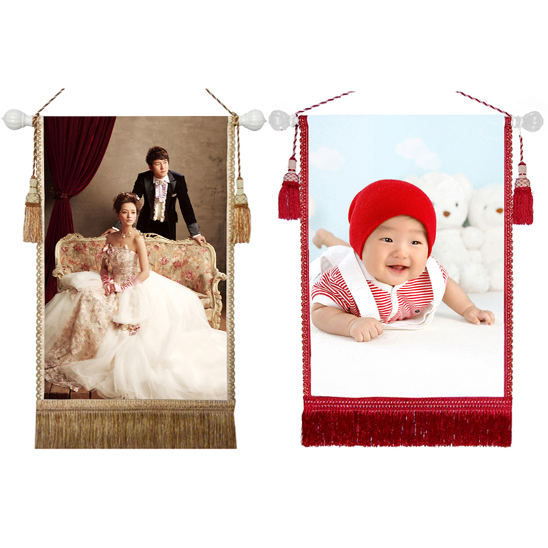 diy Photo poster customized Northern Europe Tapestries Wedding make Wedding dress baby Tapestry Hanging scrolls Fabric art Wall hangingin the Home Fabric , Tapestry/Tapestry category - from Buy2taobao.com to provide professional Taobao agent buy service