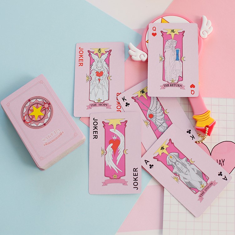 漫韵良品 百变小樱魔卡少女樱魔法阵库洛牌扑克卡牌动漫周边|ruв категории плесень играть/Аниме/вокруг/cos/настольные игры, шахматы/настольные игры, покер - от Buy2taobao.com для оказания профессиональной услуги покупки агента Taobao