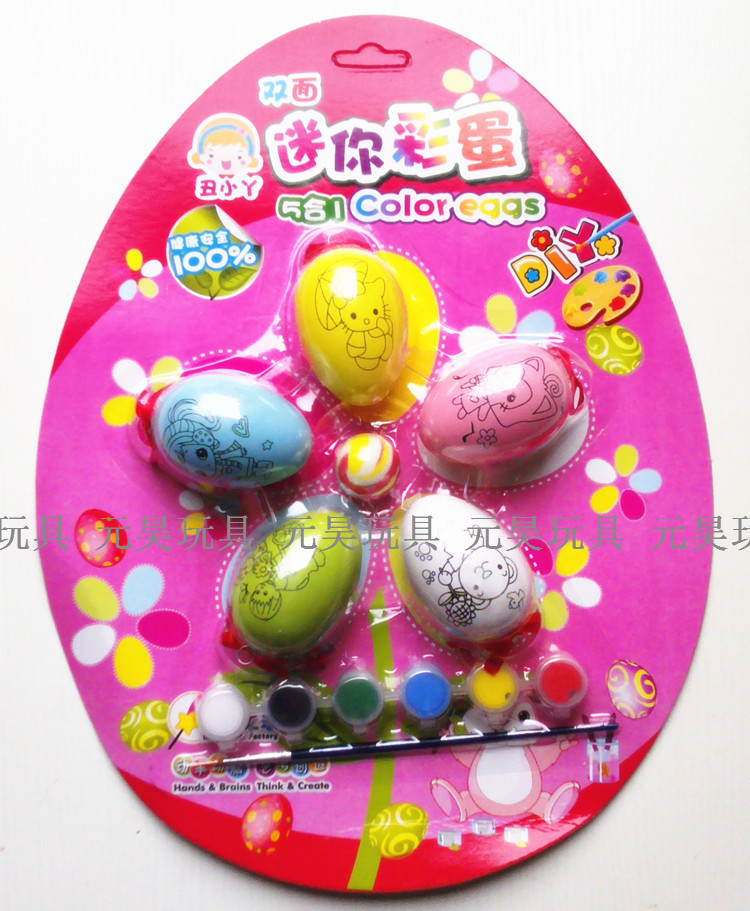 儿童彩绘画 diy 复活节彩蛋 创意DIY手工美术材料 手绘仿真蛋壳|msdalam kategori Toy/bayi/teka-teki/blok bangunan/model, Buatan tangan/DIY kreatif, Putih acuan pewarna/lukisan acuan - dari Buy2taobao.com untuk memberikan perkhidmatan ejen Taobao profesional membeli
