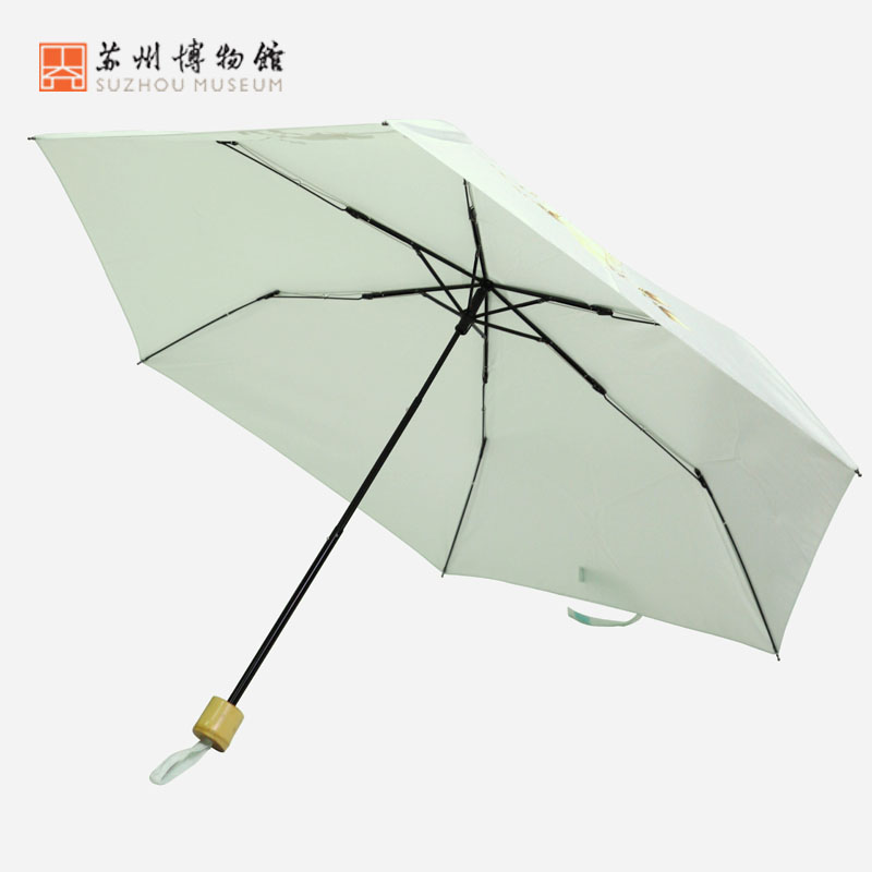 Suzhou Museum Magnolia flower Antique 6 manual Bamboo handle fresh Windbreak rain or shine Dual usein the Home Daily , Umbrella/Rain gear/Rain/Moistureproof , Umbrella category - from Buy2taobao.com to provide professional Taobao agent buy service