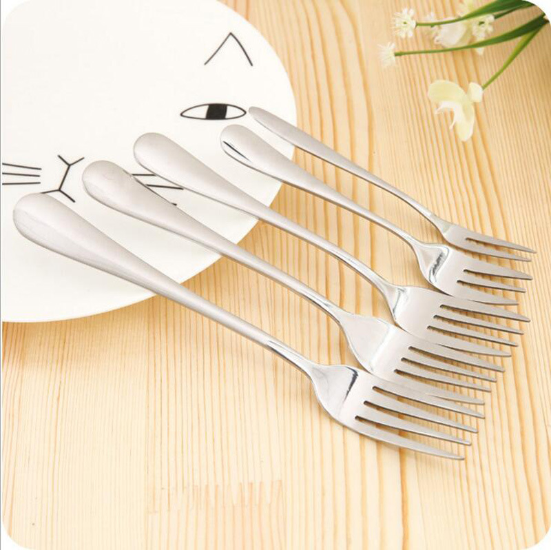 3914 Creative home Restaurant Western Stainless steel fruit fork fashion Cake ice cream Forkin the Tableware , Tableware , Western fork category - from Buy2taobao.com to provide professional Taobao agent buy service