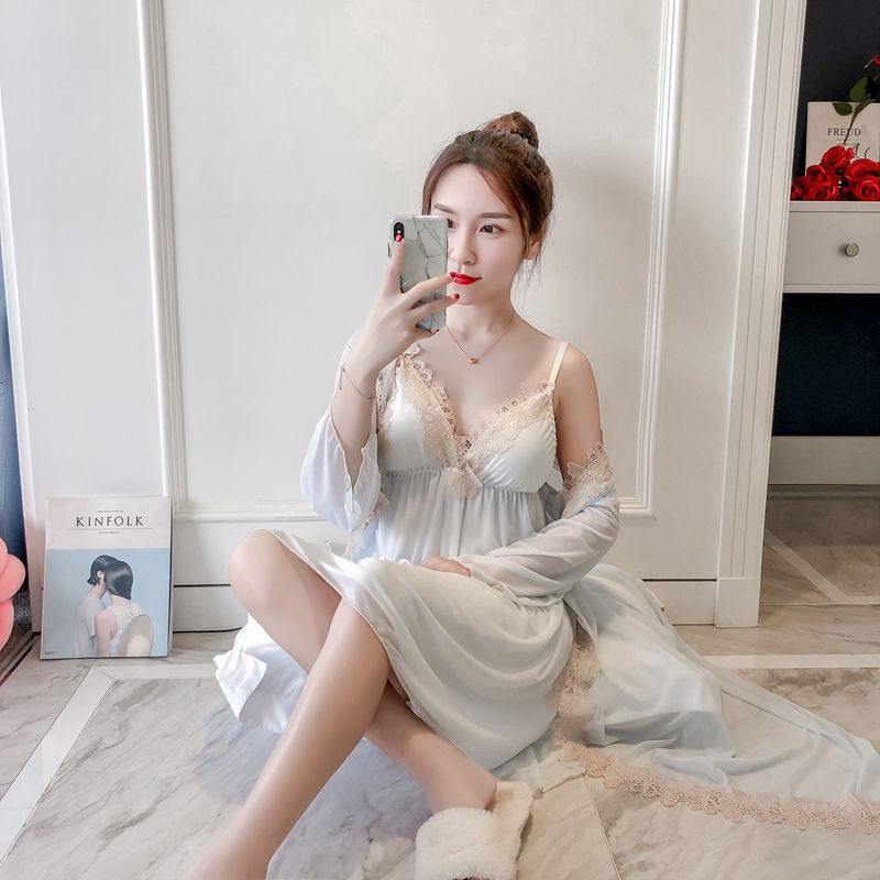 Lace Jacobs lace sexy camisole Nightdress robe princess Wind band Sternum pajamas Spring and summer Sweet Home Furnishingsin the Lingerie/Men's underwear/Tracksuit , Lingerie category - from Buy2taobao.com to provide professional Taobao agent buy service