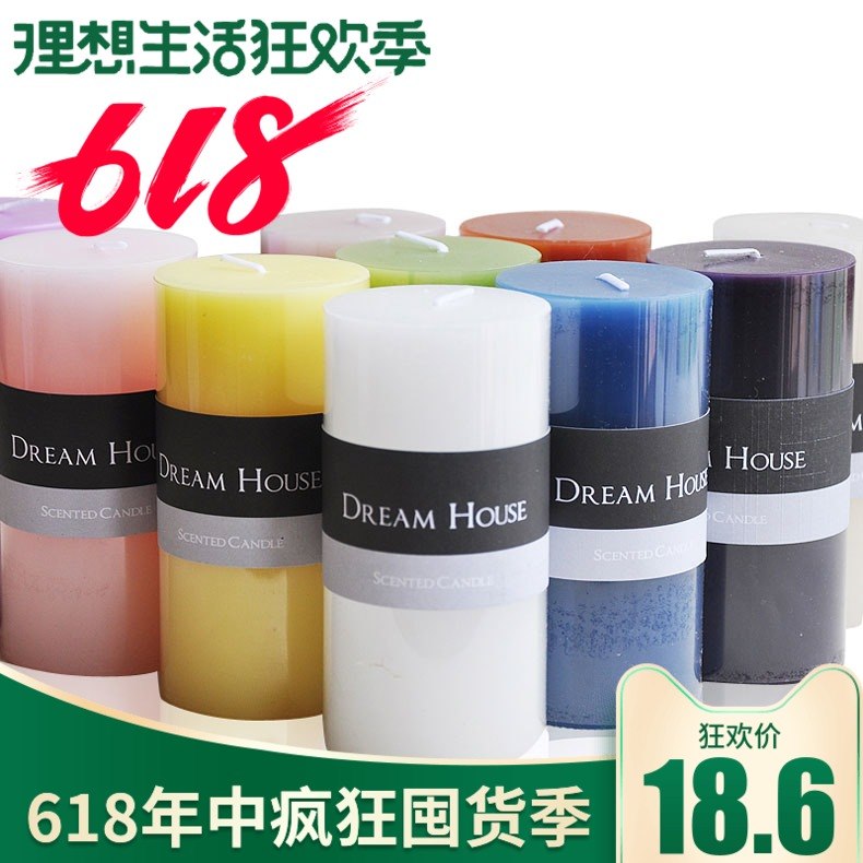 D/H香薰蜡烛浪漫无烟婚庆生日家用彩色圆柱蜡烛薰衣草安神8只包邮在类目 节庆用品/礼品, 蜡烛中 - 来自Buy2taobao.com提供专业的淘宝代购服务