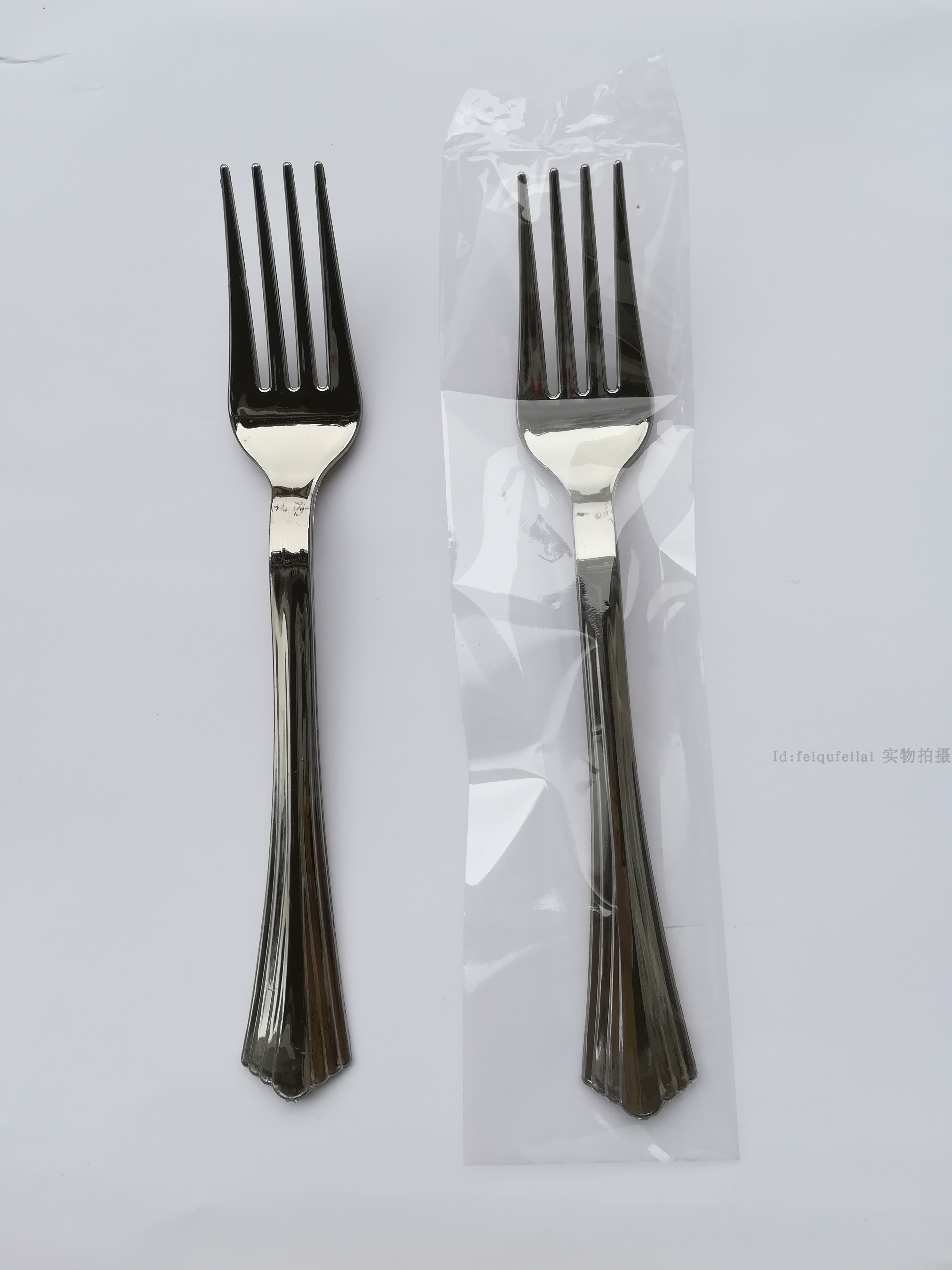 一次性电镀银色餐叉西餐刀叉勺一次性金色迷你勺叉独立包装100只在类目 餐饮具, 餐具, 水果叉/水果签中 - 来自Buy2taobao.com提供专业的淘宝代购服务