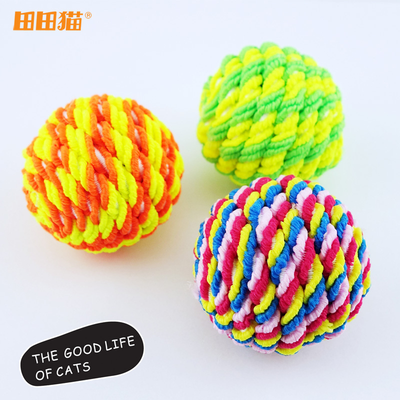 Tada cat Toys Kitty Cat Toys Supplies knitting wool ball suit Play interaction Toy Ball colourin the Pet/Pet food and supplies , Cat/Dog Toys , Other Toys category - from Buy2taobao.com to provide professional Taobao agent buy service