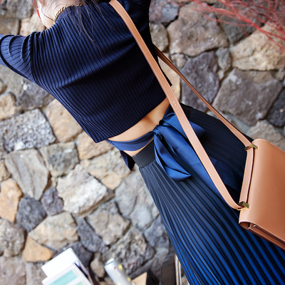 名媛气质2017秋季新款洋气女神针织上衣半身裙裙子时尚套装两件套