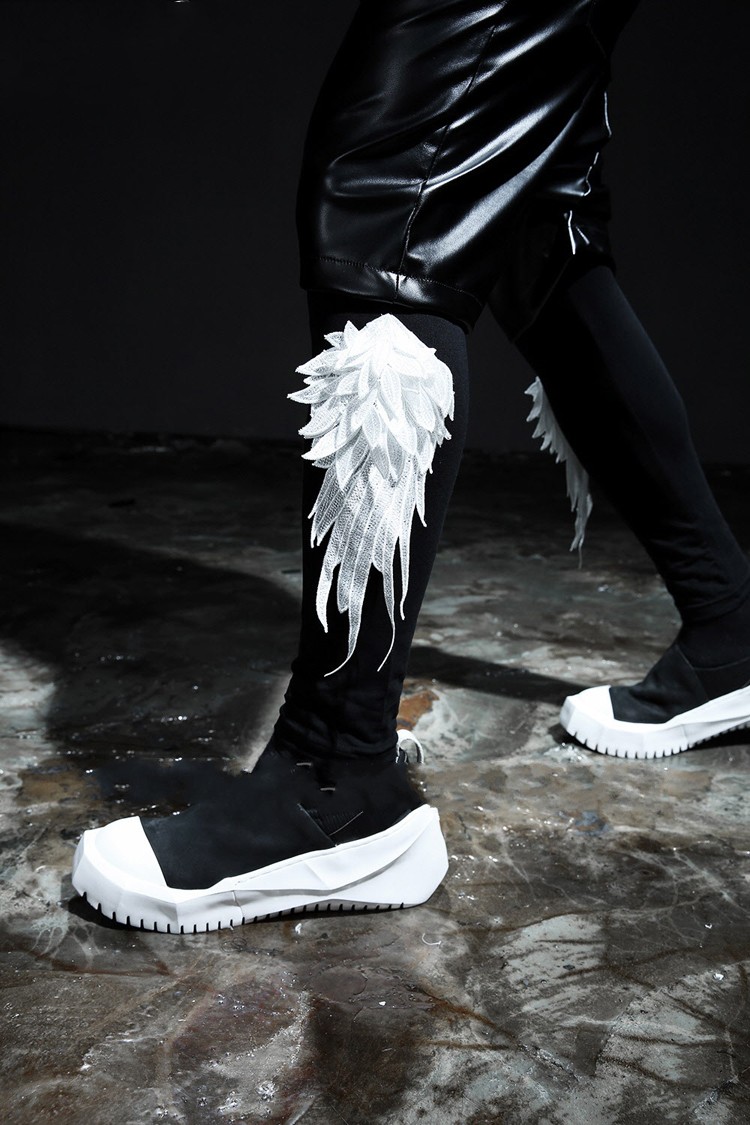 SUPSAT street Hair Stylist fashion Leggings Sports socks Stockings Yamamoto Diablo Feather trousersin the Lingerie/Men's underwear/Tracksuit , Sock/Bottoming socks/Stockings/Legs socks category - from Buy2taobao.com to provide professional Taobao agent buy service