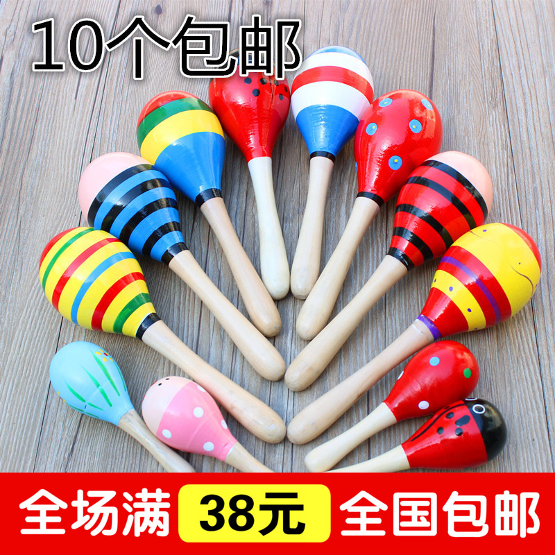 大號卡通沙錘奧爾夫打擊樂器搖鈴玩具益智兒童早教寶寶實木質砂球在類目 玩具/童車/益智/積木/模型, 音樂玩具/兒童樂器, 沙錘/沙蛋/沙球中 - 來自Buy2taobao.com提供專業的淘寶代購服務