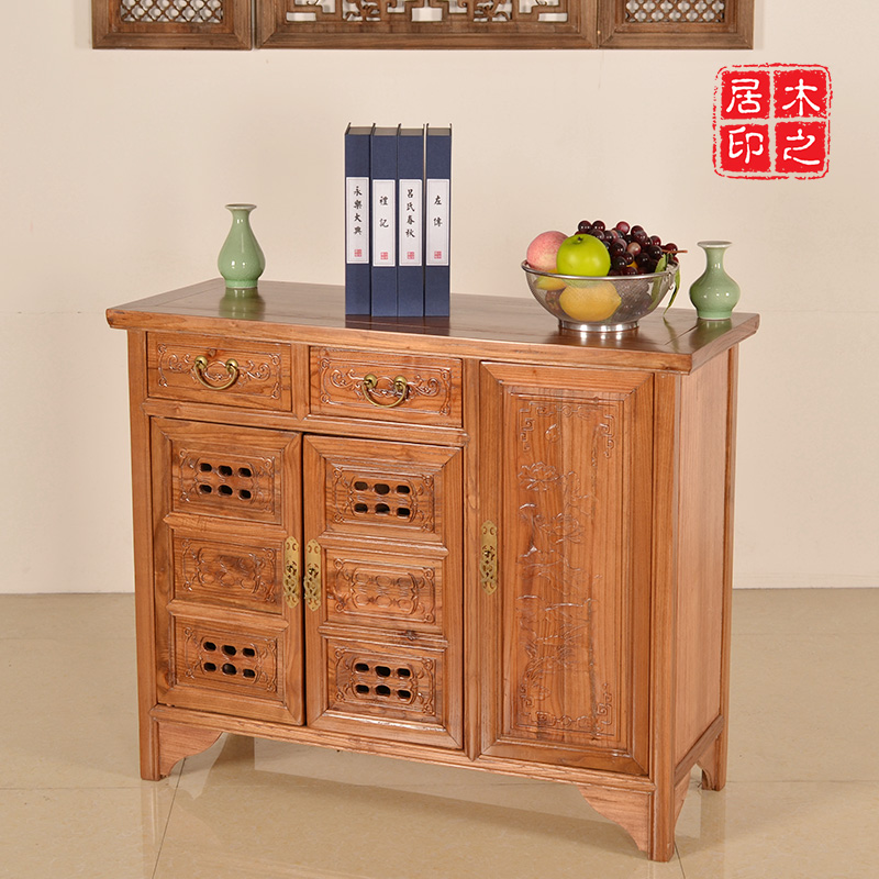 Three Two Drawers Vestibular Ark Entrance woodiness Small cabinet solid wood Chinese style Storage cabinet To fake something antique Door Bucket cabinetin the Residential furniture , Cabinet , Shoebox category - from Buy2taobao.com to provide professional Taobao agent buy service
