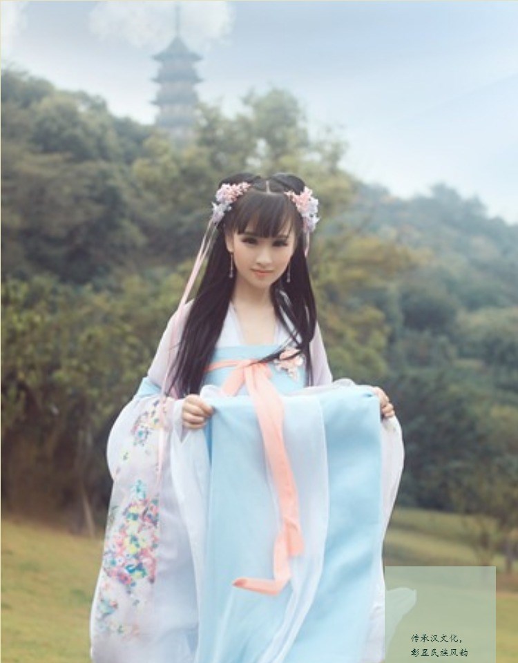 红昭愿古装清新淡雅汉服古风学生公主大码汉服仙女胖mm200斤服装在类目 女装/女士精品, 唐装/民族服装/舞台服装, 民族服装/舞台装中 - 来自Buy2taobao.com提供专业的淘宝代购服务