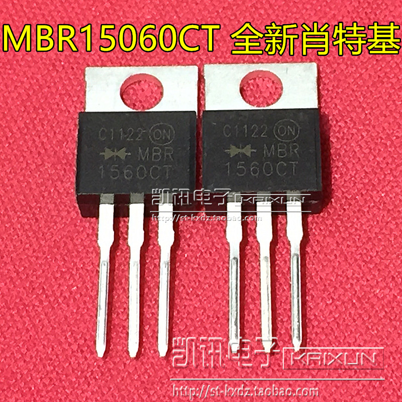 MBR1560CT 全新肖特基整流二极管 RHRP1560 TO-220 15A 60V在类目 3C数码配件, 电子元器件市场, 电子器件, 二极管/LED中 - 来自Buy2taobao.com提供专业的淘宝代购服务
