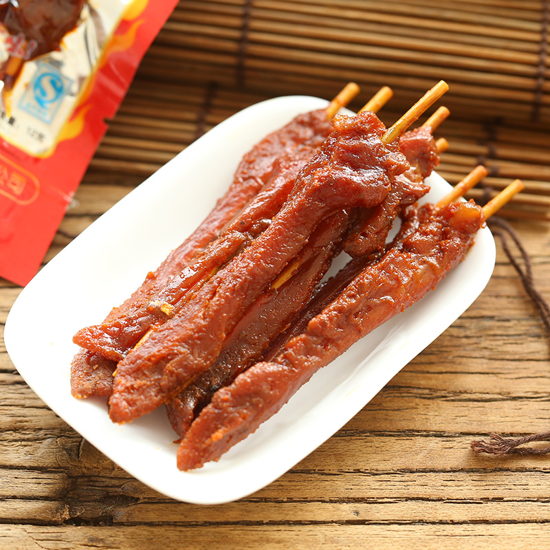 味芝元旗舰店肉串10g*1包 鸭肉类零食小吃湖南特产iBM34snd3M|msdalam kategori makanan ringan/Nuts/Specialty, daging lembu tersentak-sentak/daging babi dipelihara/Lo Snek, snek itik - dari Buy2taobao.com untuk memberikan perkhidmatan ejen Taobao profesional membeli