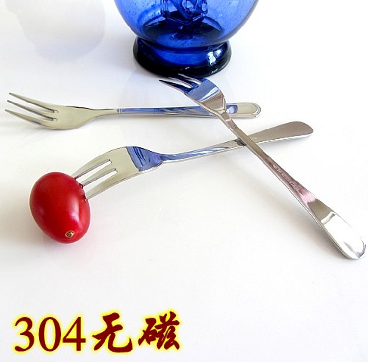 304不锈钢西餐具刀叉勺 小叉 茶叉 水果叉 儿童叉 品质保证|msdalam kategori pinggan mangkuk, pinggan mangkuk, garpu buah-buahan/tanda buah-buahan - dari Buy2taobao.com untuk memberikan perkhidmatan ejen Taobao profesional membeli