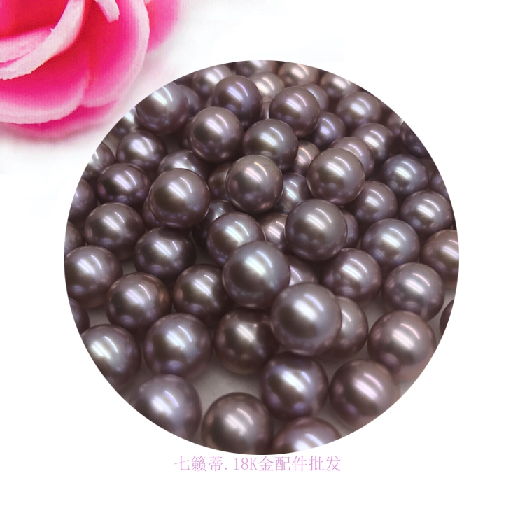 裸珠天然淡水紫色珍珠8mm-9mm吊墜耳釘項鏈手腳鏈正圓 滿100包郵在類目 珠寶/鑽石/翡翠/黃金, 天然珍珠(新), 其他中 - 來自Buy2taobao.com提供專業的淘寶代購服務