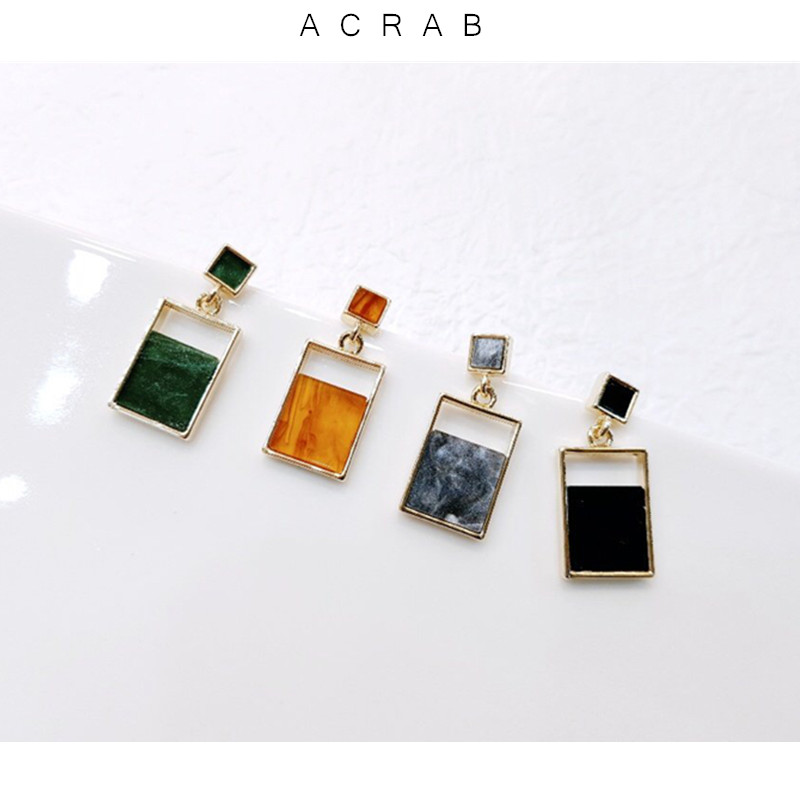 Acrab2019 S/S Glass earrings/4 colors|ruв категории Украшения,ювелирные изделия, серьга, серьги - от Buy2taobao.com для оказания профессиональной услуги покупки агента Taobao
