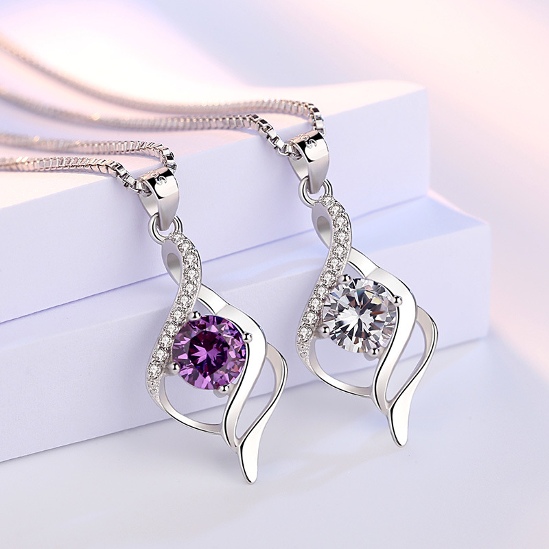 Elegant Gentle Sterling Silver S925 Pendant Korea Version Jewelry fashion jewelry Necklace Pendant Female models Pendantin the Accessories/Fashion Jewelry, Necklace category - from Buy2taobao.com to provide professional Taobao agent buy service