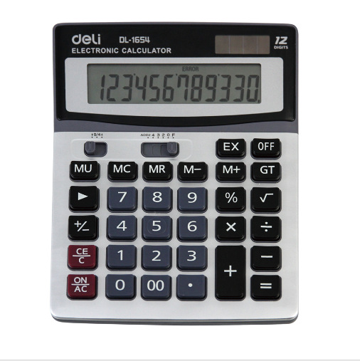 Effective 1654 Solar Calculator Metal panels Calculator wear-resisting 12 Medianin the Electronic Dictionary/Electronic paper book/Stationery , Calculator category - from Buy2taobao.com to provide professional Taobao agent buy service