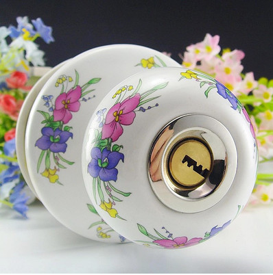 Boyi house S-025 Purple ceramics Ball Lock Interior door modern Simplicity stylein the Basic building materials , Home Hardware , Locks , Mechanical locks category - from Buy2taobao.com to provide professional Taobao agent buy service